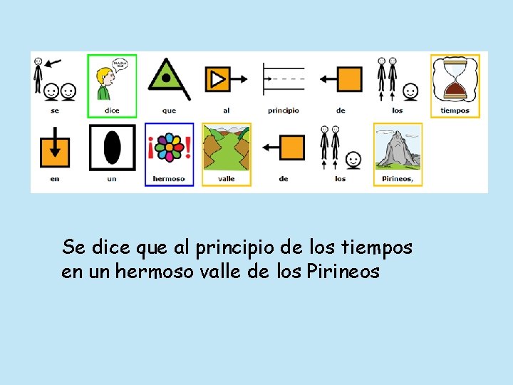 Se dice que al principio de los tiempos en un hermoso valle de los