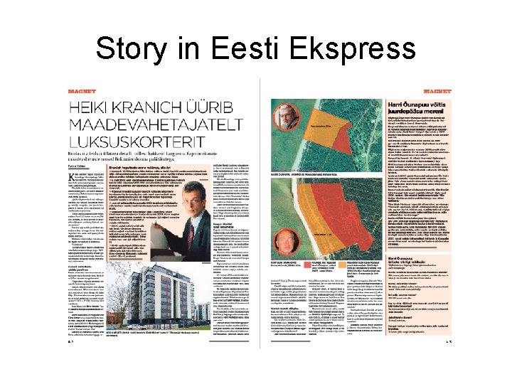 Story in Eesti Ekspress Story in Eesti Ekspress