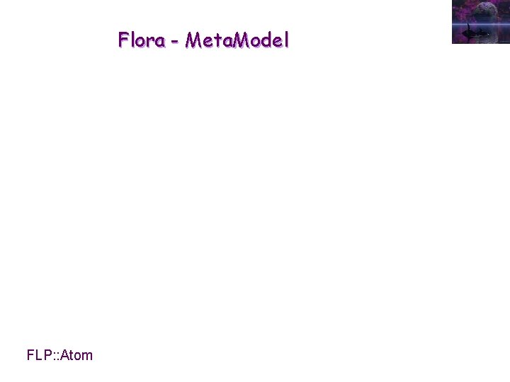 Flora - Meta. Model FLP: : Atom 
