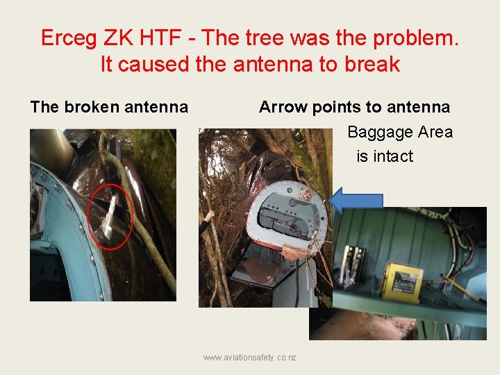 Erceg ZK HTF - The tree was the problem. It caused the antenna to