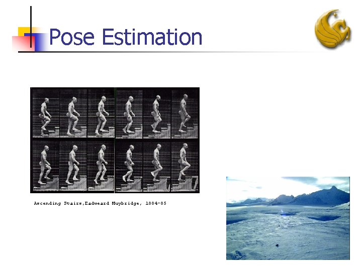 Pose Estimation Ascending Stairs, Eadweard Muybridge, 1884 -85 