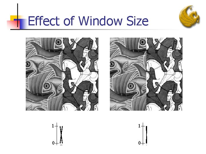 Effect of Window Size 1 1 0 0 