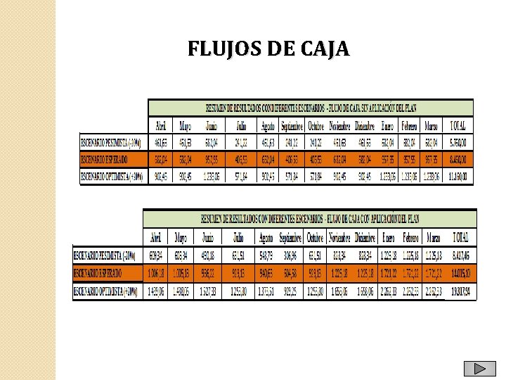 FLUJOS DE CAJA 