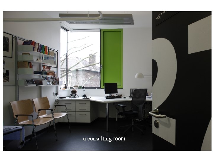 a consulting room 