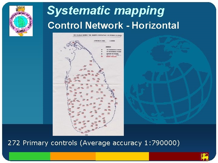Company LOGO Systematic mapping Control Network - Horizontal 272 Primary controls (Average accuracy 1: