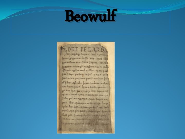 Beowulf Beowulf