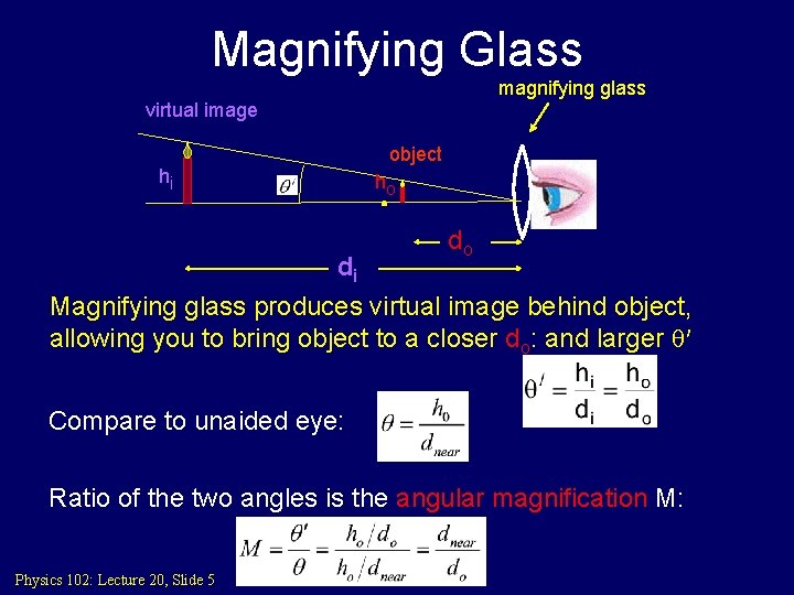 Magnifying Glass magnifying glass virtual image object hi ho do di Magnifying glass produces