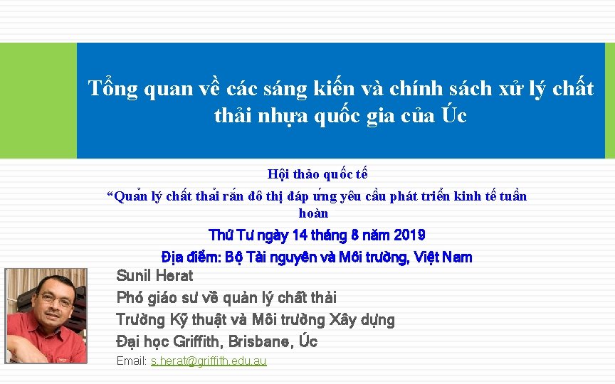 Tổng quan về các sáng kiến và chính sách xử lý chất thải nhựa