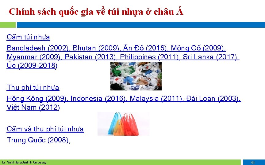 Chính sách quốc gia về túi nhựa ở châu Á Cấm túi nhựa Bangladesh