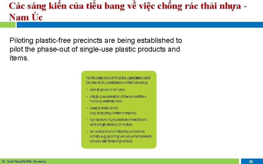 Các sáng kiến của tiểu bang về việc chống rác thải nhựa Nam Úc