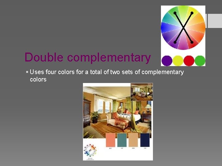 Double complementary § Uses four colors for a total of two sets of complementary