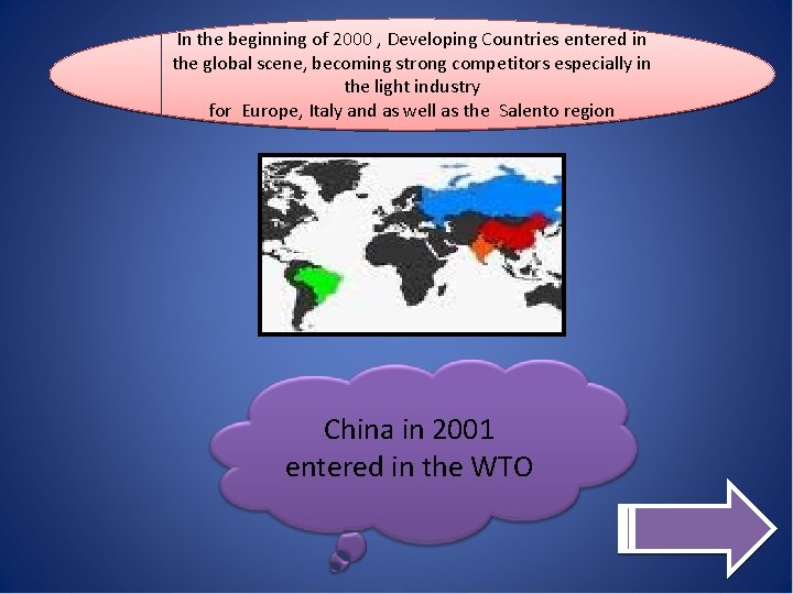 In the beginning of 2000 , Developing Countries entered in the global scene, becoming