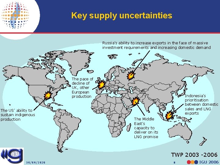 Key supply uncertainties Russia’s ability to increase exports in the face of massive investment