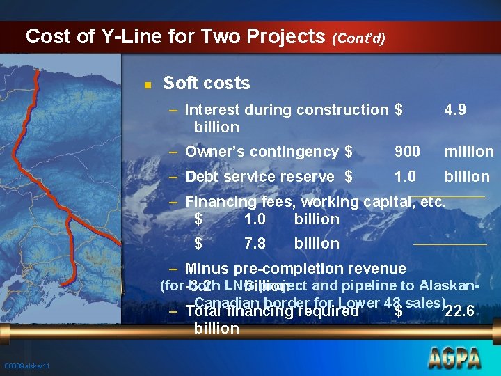 Cost of Y-Line for Two Projects (Cont’d) n Soft costs – Interest during construction