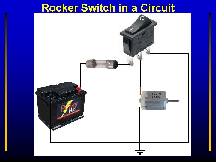 Rocker Switch in a Circuit 