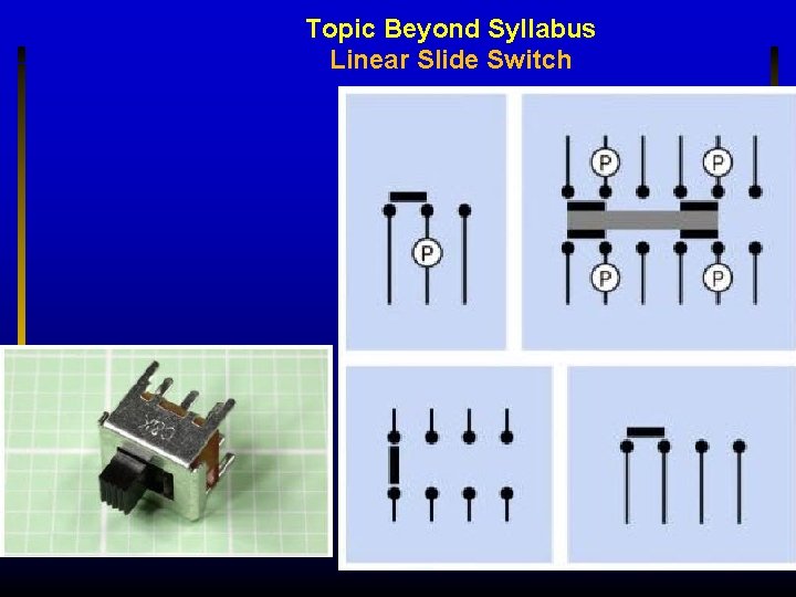 Topic Beyond Syllabus Linear Slide Switch 