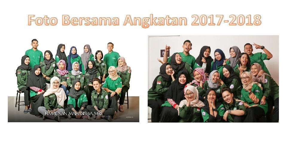 Foto Bersama Angkatan 2017 -2018 