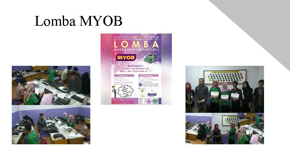 Lomba MYOB Your Title Here 