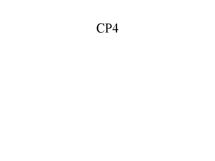 CP 4 