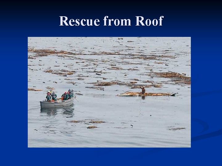 Rescue from Roof 