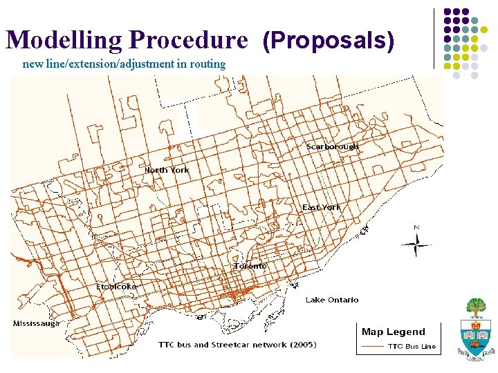 Modelling Procedure (Proposals) new line/extension/adjustment in routing P R E M O T R