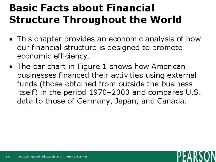 Basic Facts about Financial Structure Throughout the World • This chapter provides an economic Basic Facts about Financial Structure Throughout the World • This chapter provides an economic