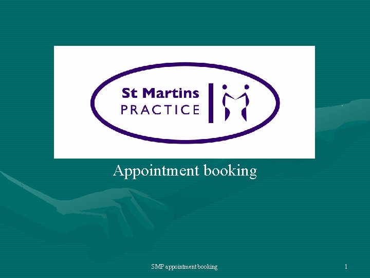 Appointment booking SMP appointment booking 1 