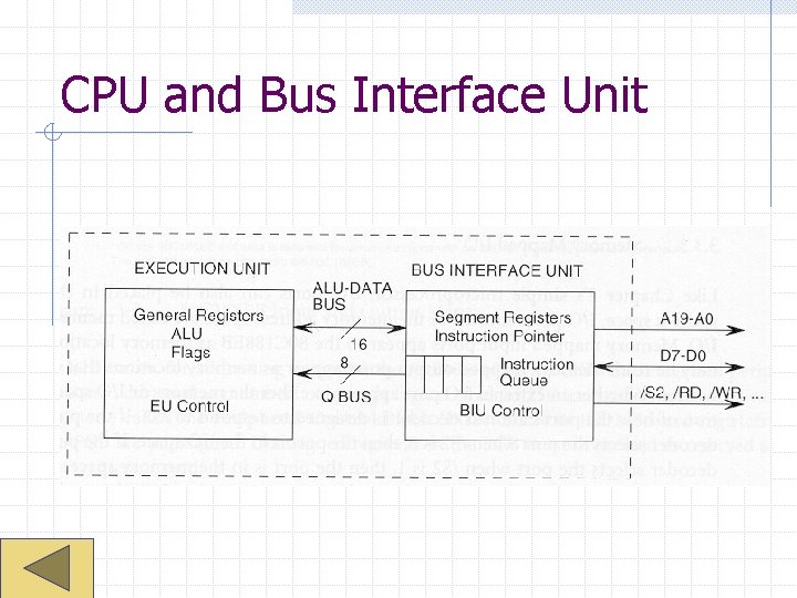 CPU and Bus Interface Unit 