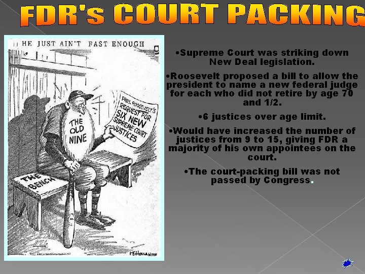 roosevelt and the supreme court