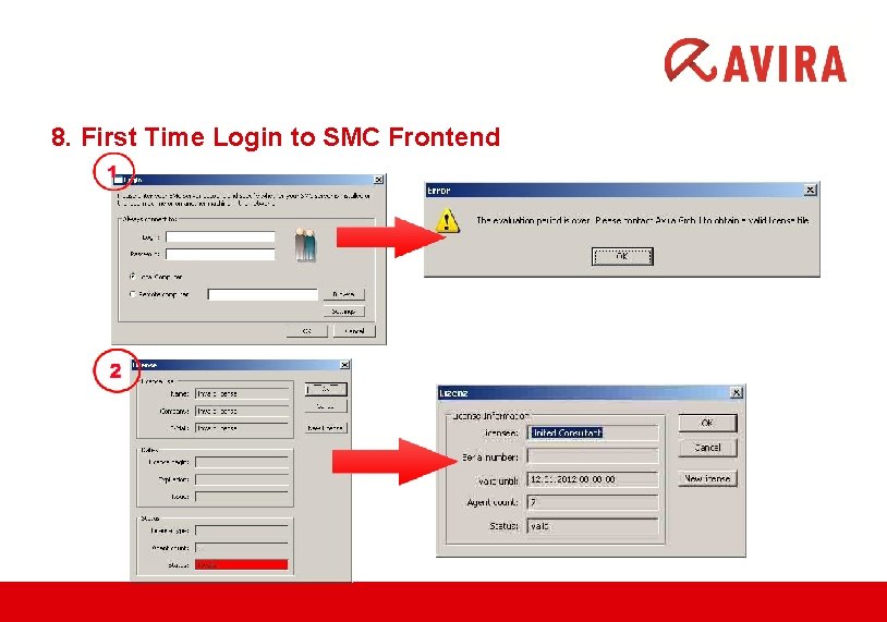 8. First Time Login to SMC Frontend 