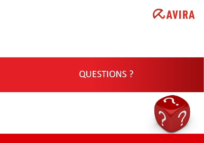 QUESTIONS ? 