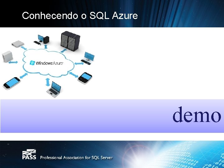 Conhecendo o SQL Azure demo 