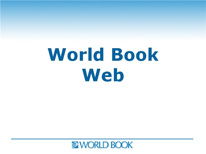 World Book Web 