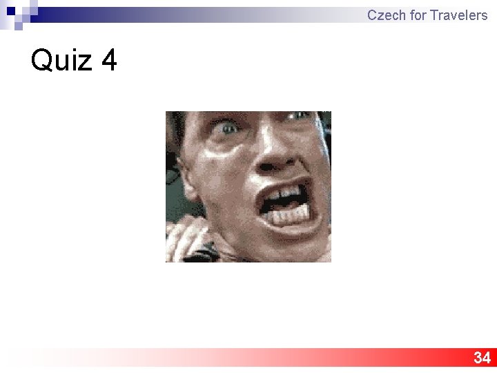 Czech for Travelers Quiz 4 34 