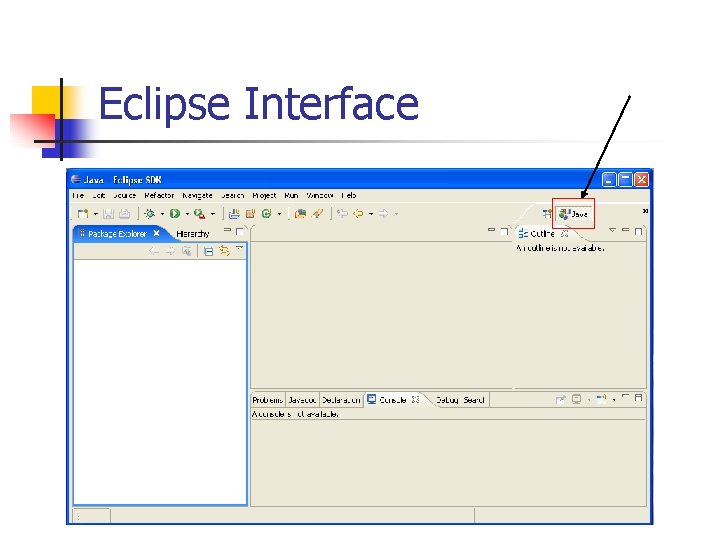 Eclipse Interface 