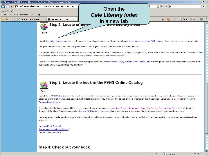 Open the Gale Literary Index in a new tab 