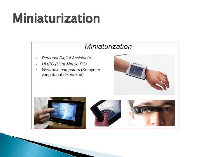 Miniaturization 