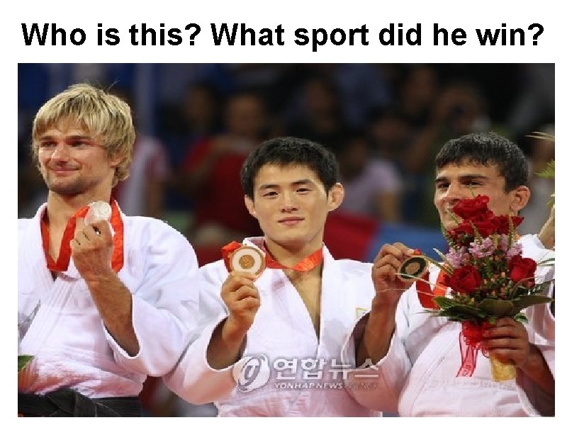 Who is this? What sport did he win? 