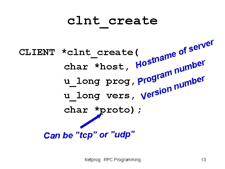 clnt_create r e v r se CLIENT *clnt_create( of e m a n t clnt_create r e v r se CLIENT *clnt_create( of e m a n t