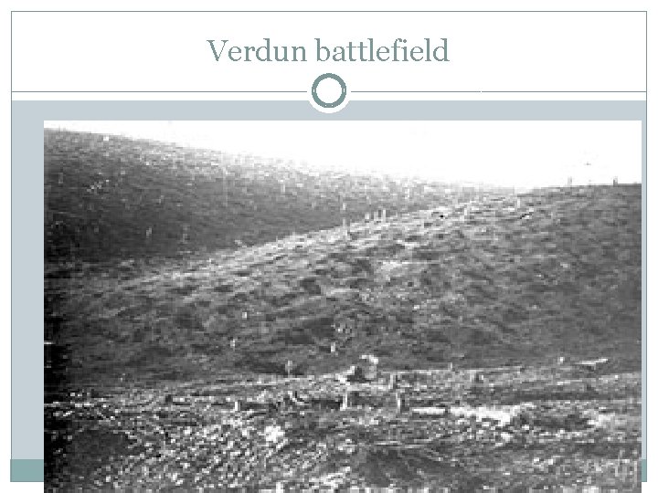 Verdun battlefield 