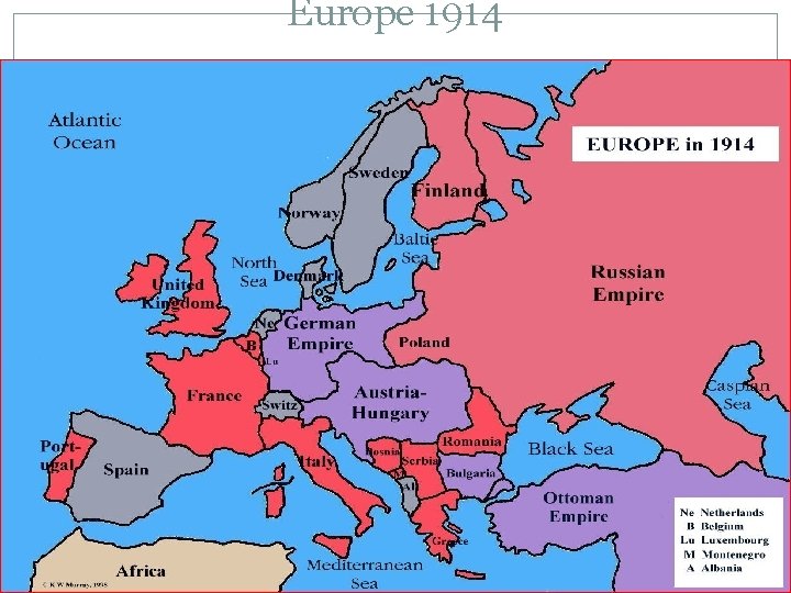 Europe 1914 