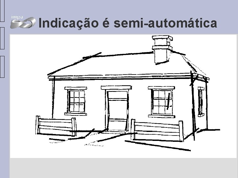 Indicação é semi-automática 