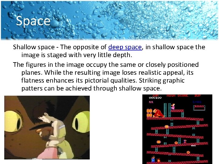 Space Shallow space - The opposite of deep space, in shallow space the image Space Shallow space - The opposite of deep space, in shallow space the image