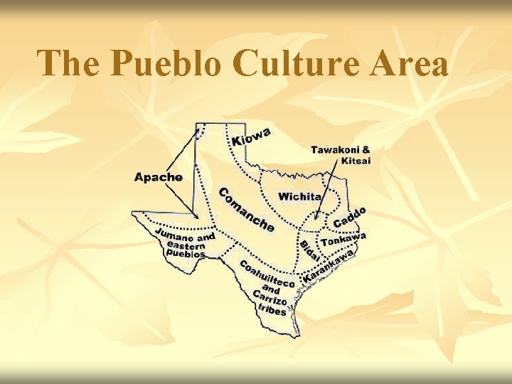 The Pueblo Culture Area 