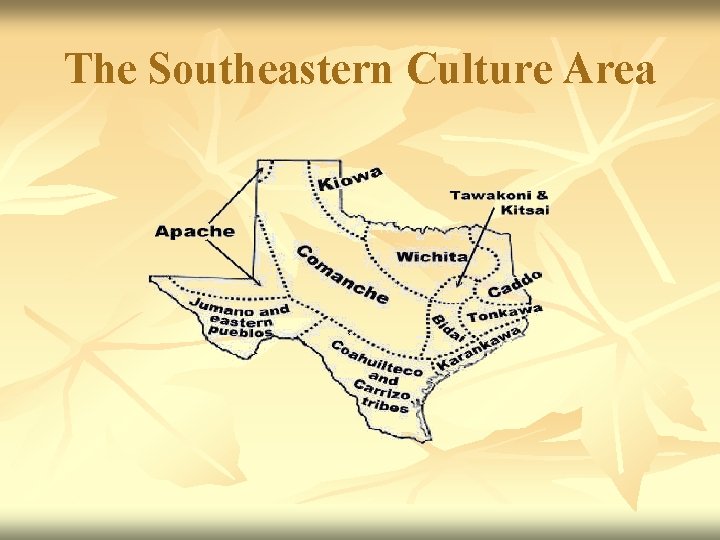 The Southeastern Culture Area 