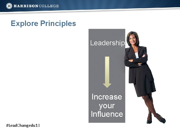 Explore Principles Leadership Increase your Influence #Lead. Changedu 13 
