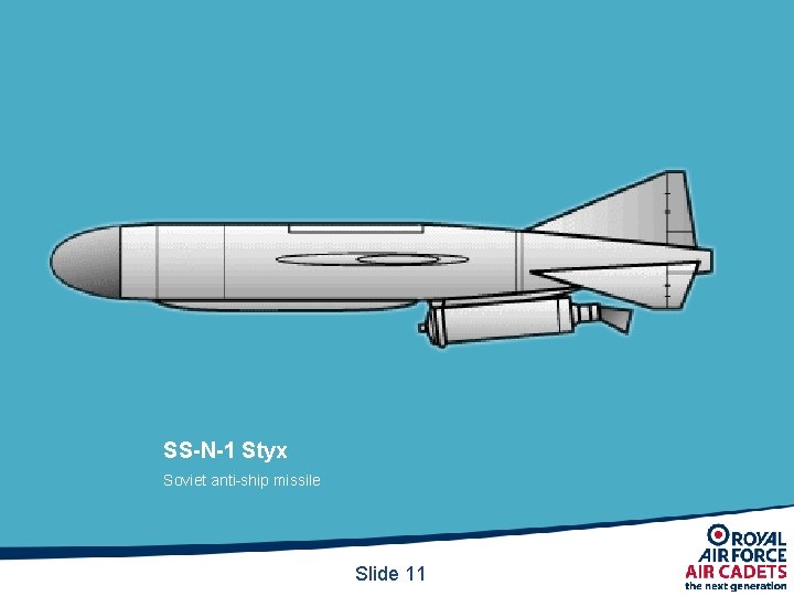 SS-N-1 Styx Soviet anti-ship missile Slide 11 SS-N-1 Styx Soviet anti-ship missile Slide 11