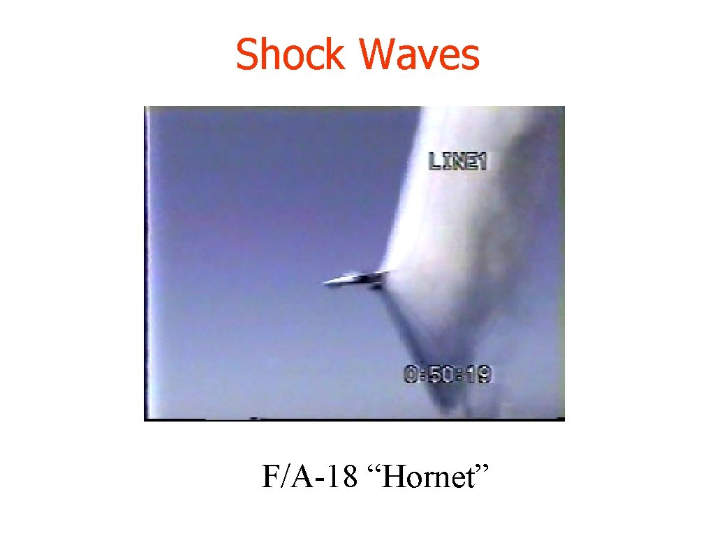 Shock Waves F/A-18 “Hornet” 