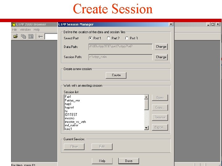 Create Session 