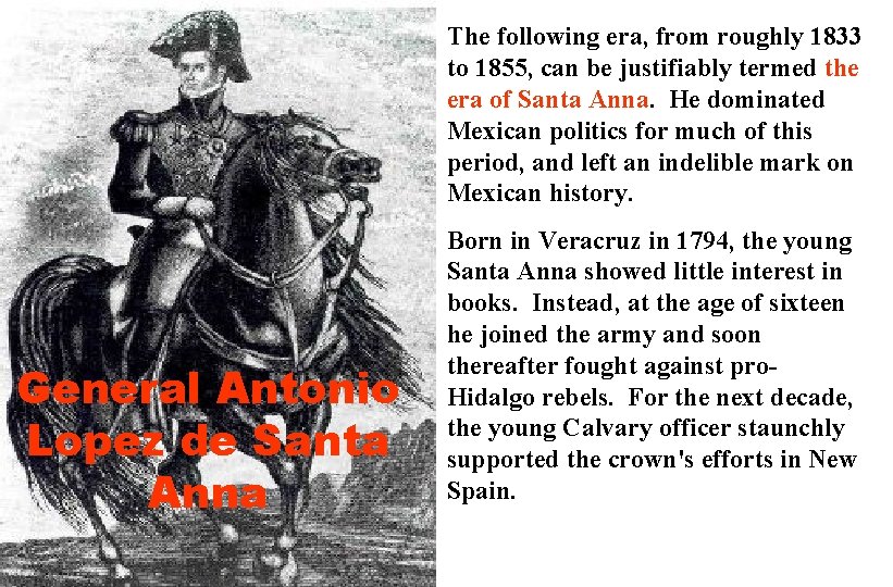 The following era, from roughly 1833 to 1855, can be justifiably termed the era